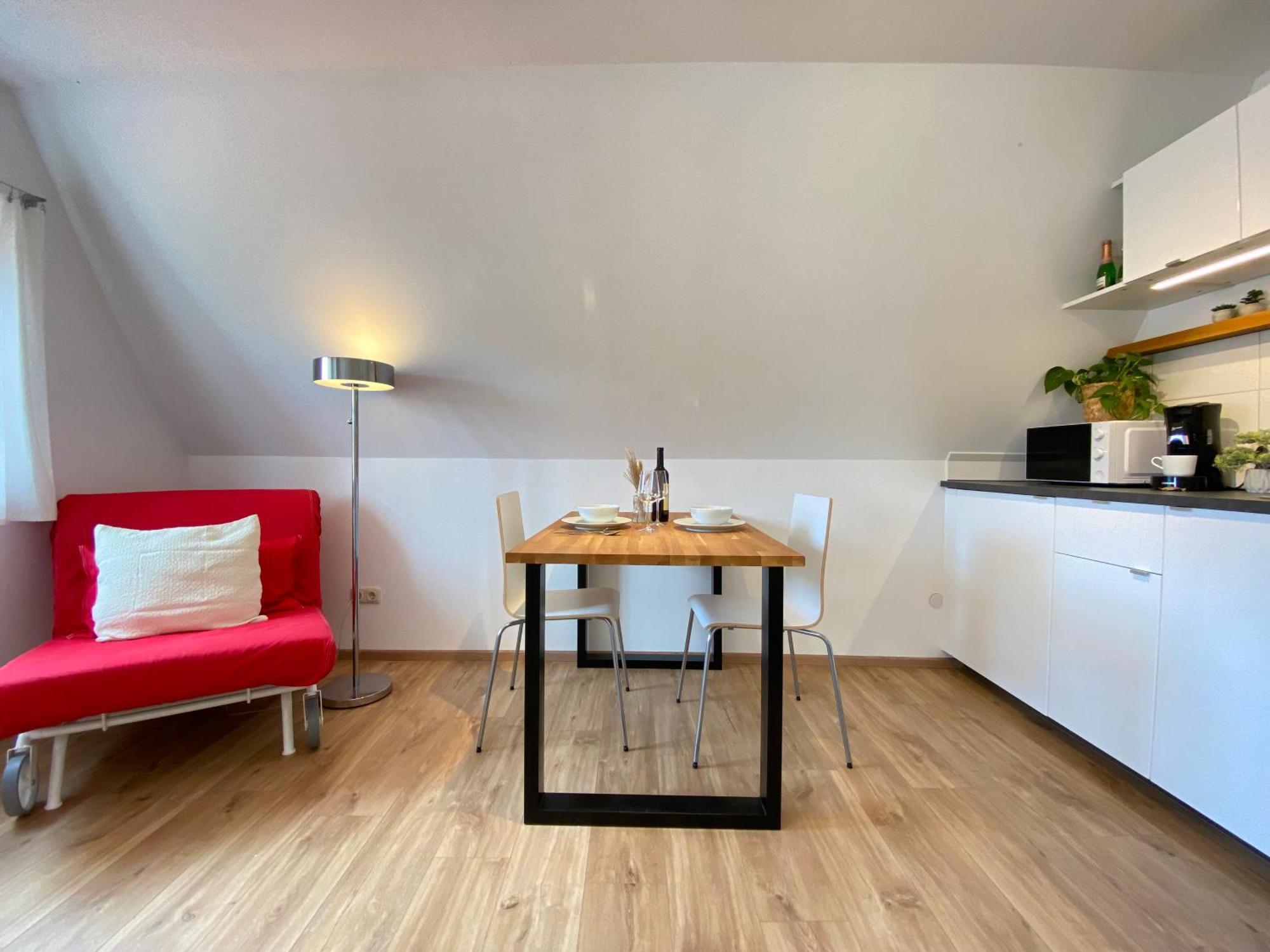 Appartement Urban Vista I I Kueche I Bergblick